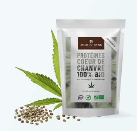 Protéines de coeur de chanvre visuel