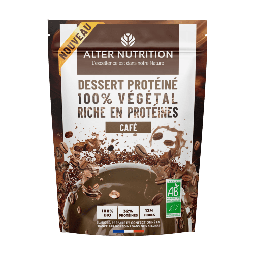 Dessert protéiné café
