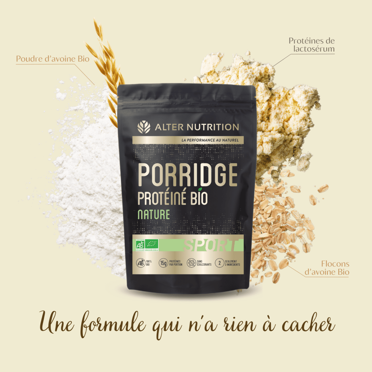 Porridge Protéiné Bio 1kg
