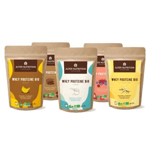 Whey protéine bio 10 x 500 g