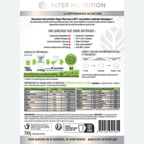 Whey vegan nature dos