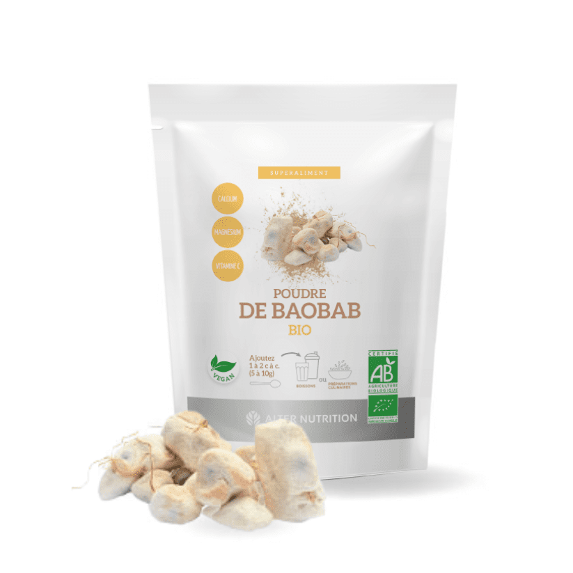 Poudre de baobab bio