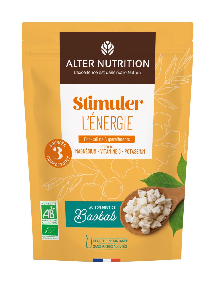 Cocktail Bio de super aliments Spécial Vitalité et anti-fatigue - 200 g