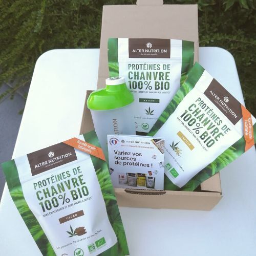 Pack découverte Protéines de Chanvre
