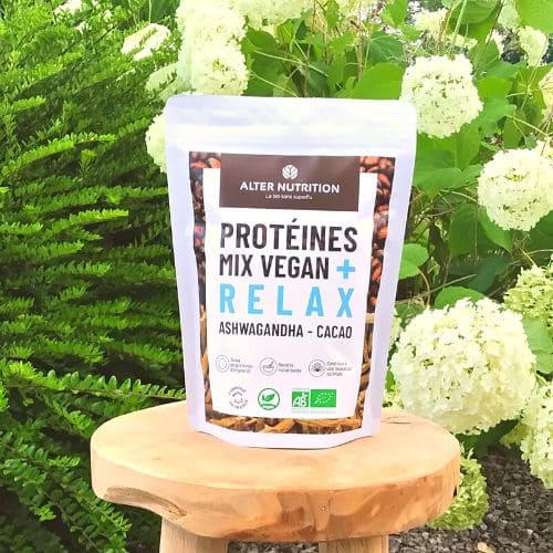Protéines végétales à l'ashwagandha
