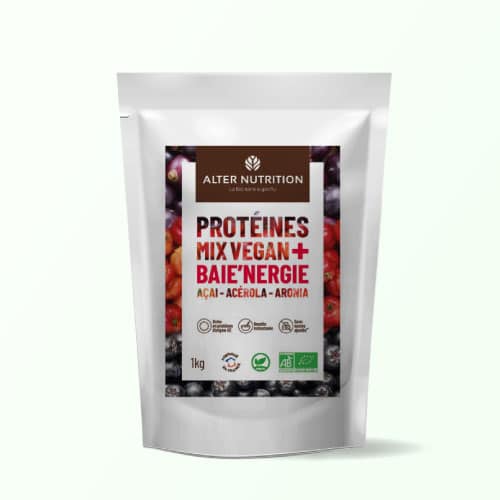 Protéine Mix Vegan Baie'nergie