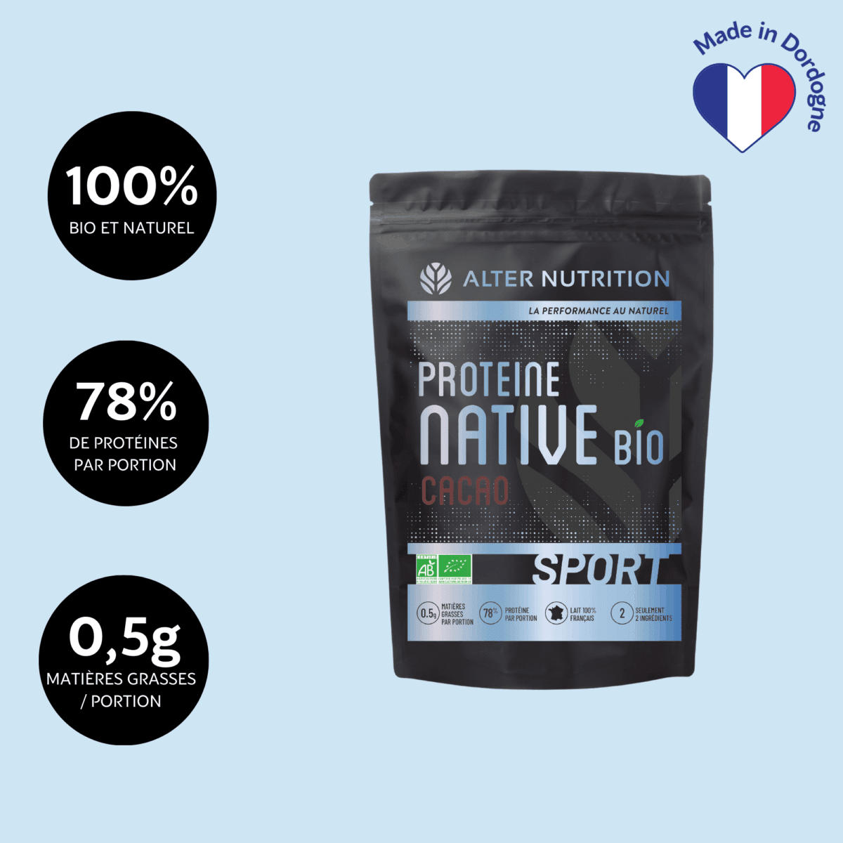 Protéines natives bio