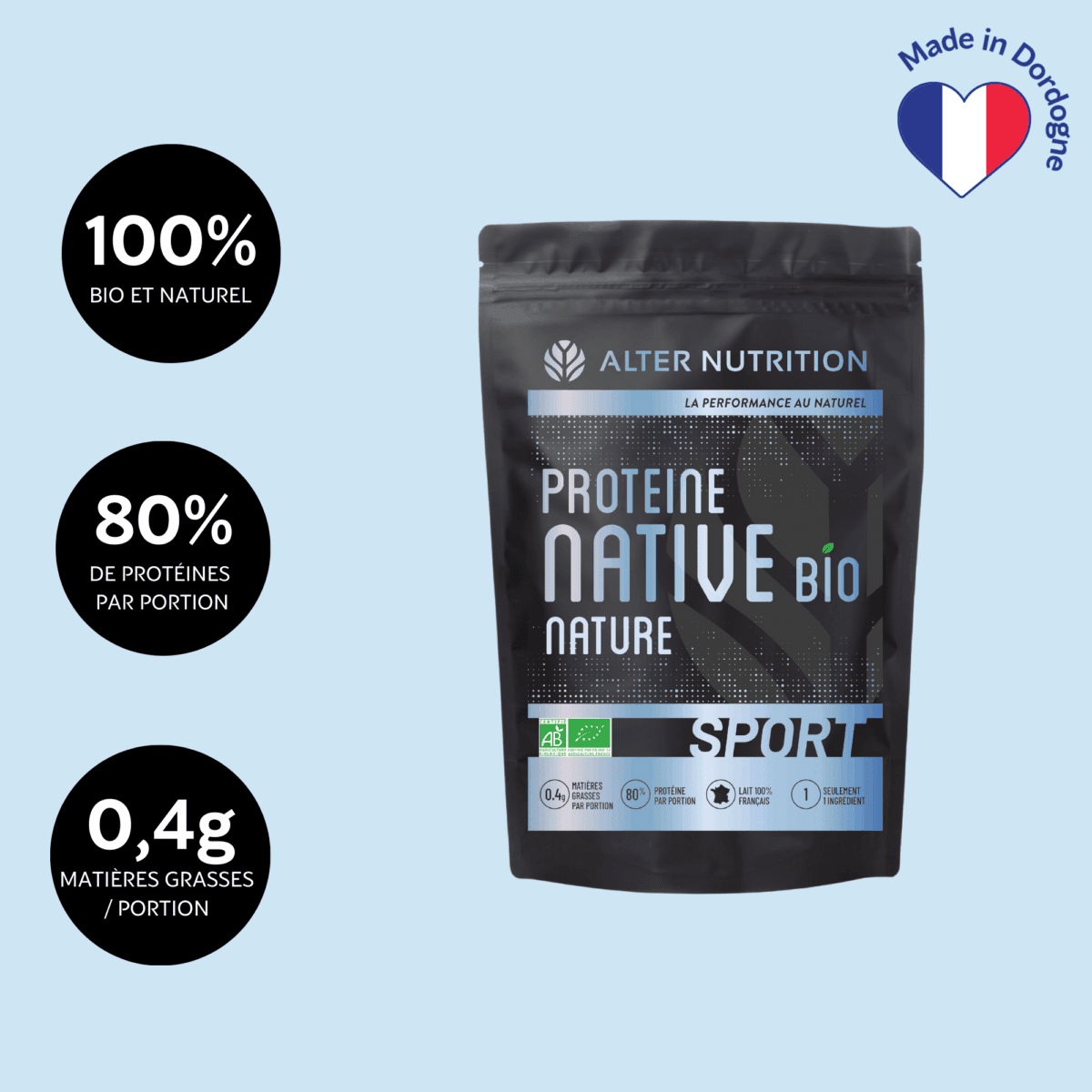 Protéines natives bio