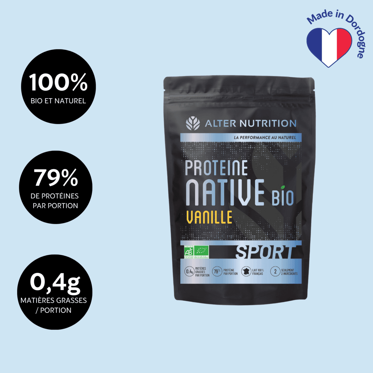 Protéines natives bio