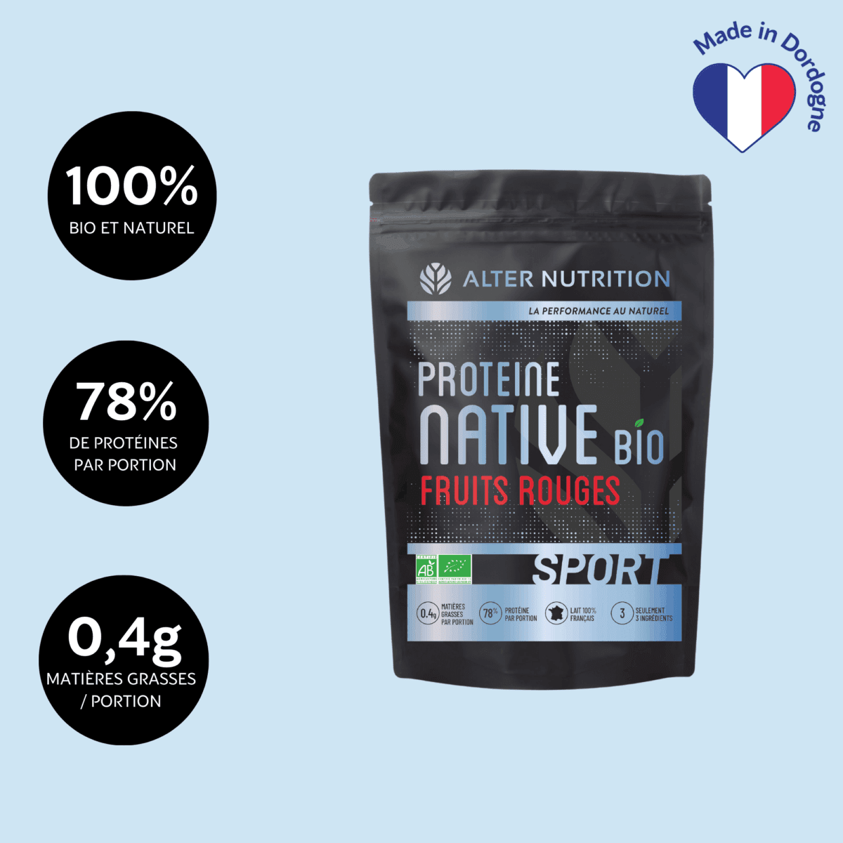 Protéines natives bio